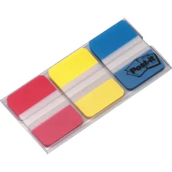 Post-it Haftstreifen Index Strong 3x22 Streifen Set mit rot, gelb ,blau Packung mit 6 Stück