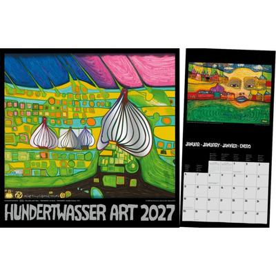 Hundertwasser Broschürenkalender Art 2027
