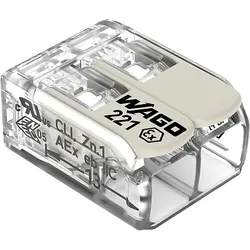 WAGO COMPACT-Verbindungsklemme Ex e,transparent 221-682