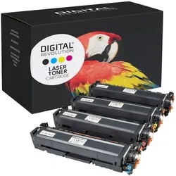 4 Kompatible Toner ersetzt Canon 075H Multipack KCMY