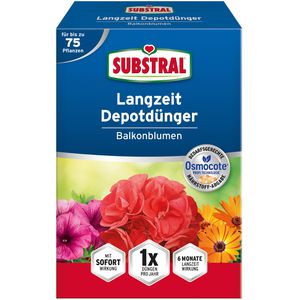 Substral Dünger Depotdünger für Balkonblumen, Langzeitwirkung bis 180 Tage, 750 g