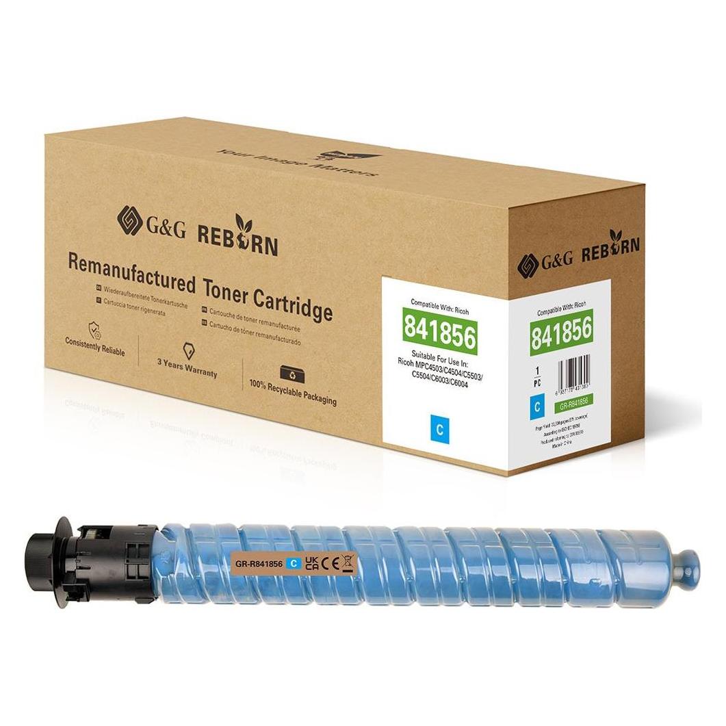 G&G Reborn-Toner kompatibel mit Ricoh MPC6003/ 841856 (21977)