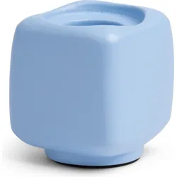 Chunk Kerzenhalter für klassische Kerzen, hellblau