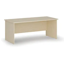 Bürotisch PRIMO WOOD, 180x80 cm, Birke