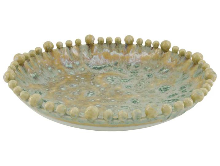 Schale Mit Kugeln, Keramik, Mixgrün Decofinder