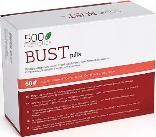500 COSMETICS Bust 60Comp x3