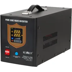 Kemo Unterbrechungsfreie Stromversorgung 700W 12V/230Vac PROsinus-700 (1000 VA, 700 W), USV