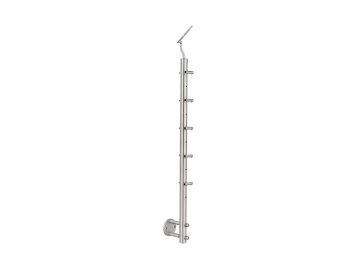 Dieda Stütze Rund V2A Seitlich 100 cm