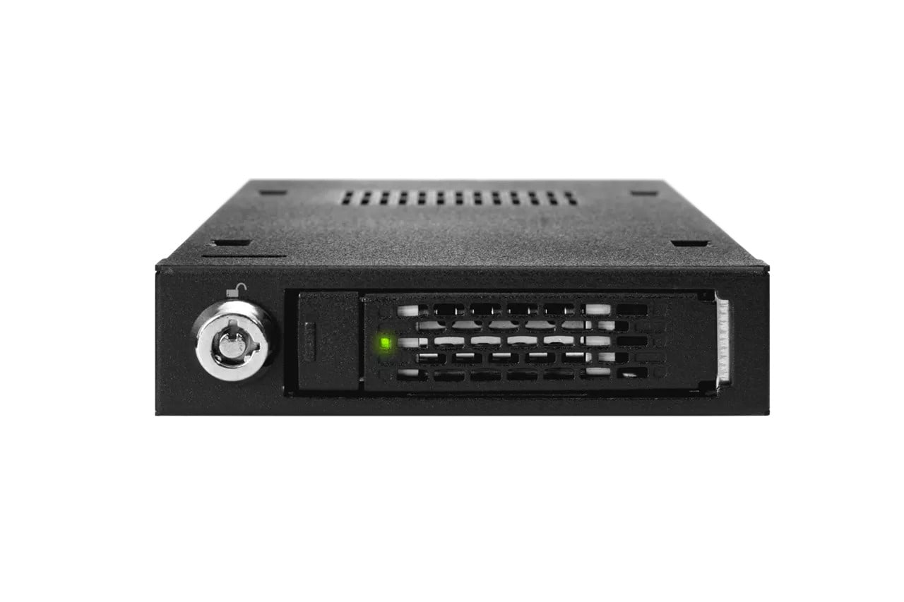 RaidSonic Icy Dock MB991IK-B; 2,5" SATA/SAS HDD & SSD Wechselrahmen für 3,5" Schacht