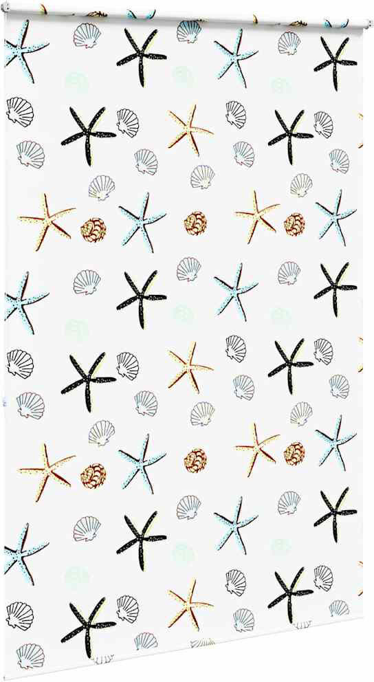 Metro Room Darkening Roller Shade Shellfish 130 x 240 cm