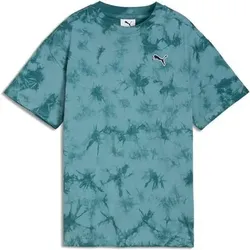 PUMA Kinder Shirt ESS ELEVATED Relaxed Tie-dye Tee, Größe 176 in Blau Blau