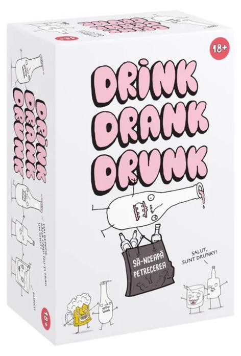 Ludicus Games Drink Drank Drunk – Drinkspel voor feesten (+18 jaar)