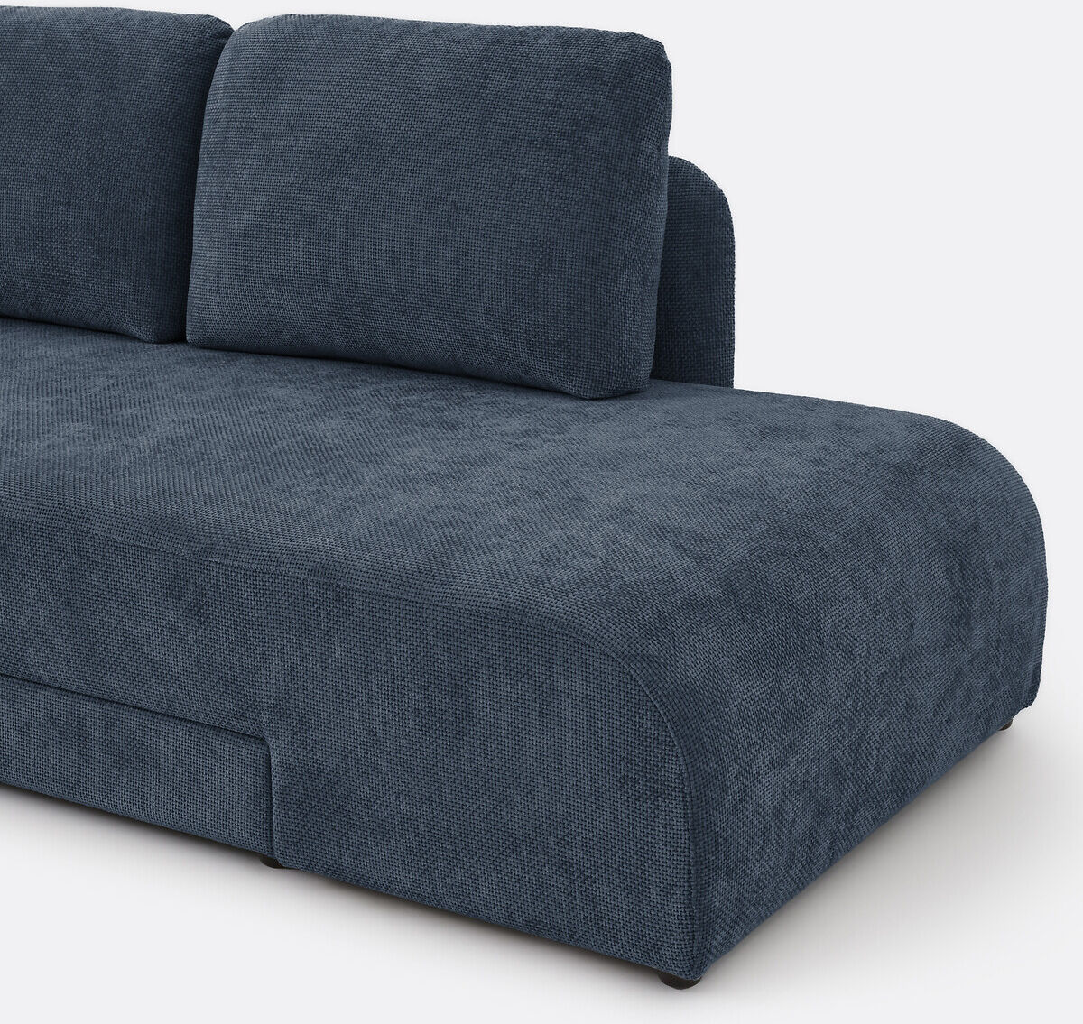 LA REDOUTE INTERIEURS Canapé d'angle convertible chenille croisée, Gina