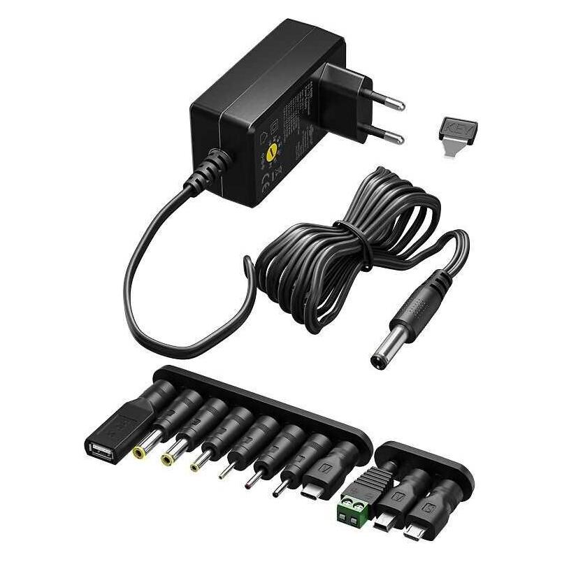 Goobay Universal-Netzteil 3 V - 12 V (64568)