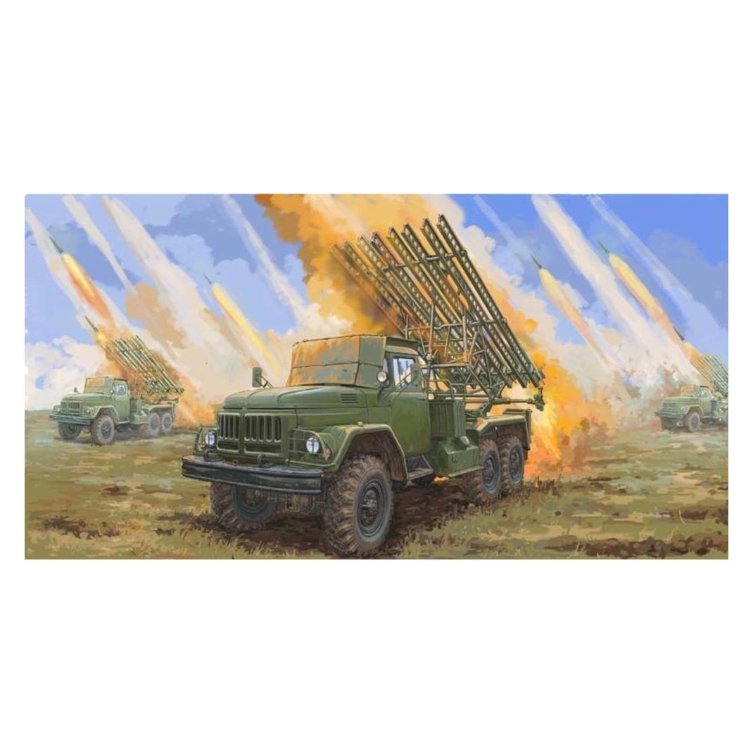 Trumpeter Soviet 2B7R Multiple Rocket LauncherBM13 NMM (01062)