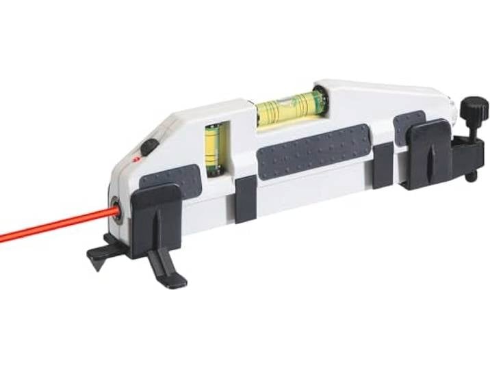 Laserliner HandyLaser Compact Niveau Laser Universel Alignement Précis de l'Inclinaison\, Laser Ponctuel Intégré\, Clips à Ressort\, Indicateur Laser LED