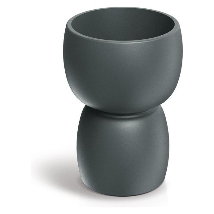 Prosperplast Flower pot DUALA ROUND, plastic, grey (30 x 41 cm) (TDR30-107GR)