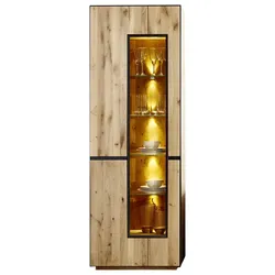 Linea Natura Vitrine LINKS KELIO - B/H/T ca. 72.00x203.00x38.00