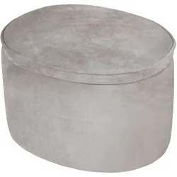 Kinderhocker roba (LBH 33x42x27 cm) - grau - LBH 33x42x27 cm