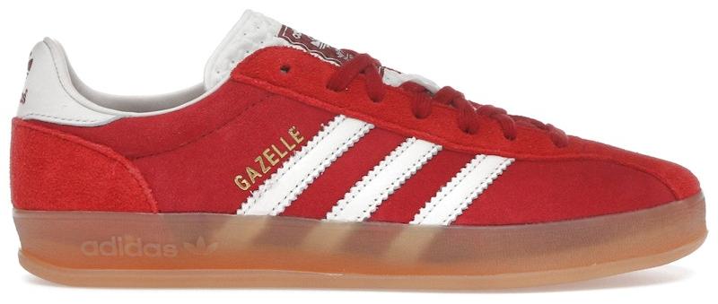 adidas Gazelle Indoor Pro Team Victory Red White - EU 44