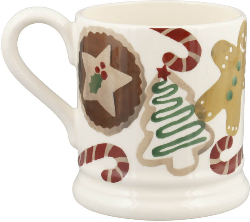 Emma Bridgewater Festive Half Pint Mug - Christmas Treats
