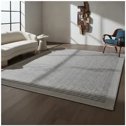 Outdoorteppich DAFNE, einfarbig, Grau, 80 x 150 cm