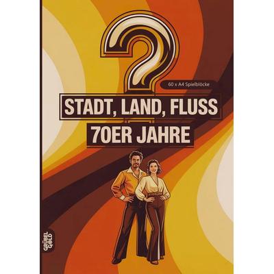 Stadt, Land, Fluss, 70er Jahre, Taschenbuch von Grübelgold Rätselhefte, Grübelgold, 978-3-693-19265-8