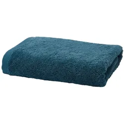 Aquanova Duschtuch London 70 x 130 cm Baumwolle Blau Ocean