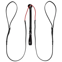 Hilfszügel WA Dreieckszügel,Trainrein flexibel mit Umlenkrolle black WB
