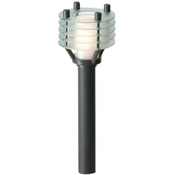 Garden Lights Gartenleuchte Sockellampe Larix 1,5 Watt Anthrazit