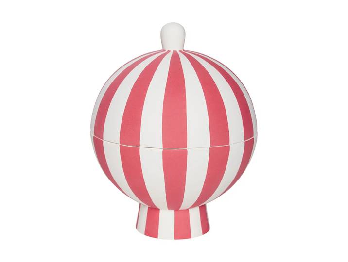 OYOY Bonbonnière Toppu large Rouge cerise