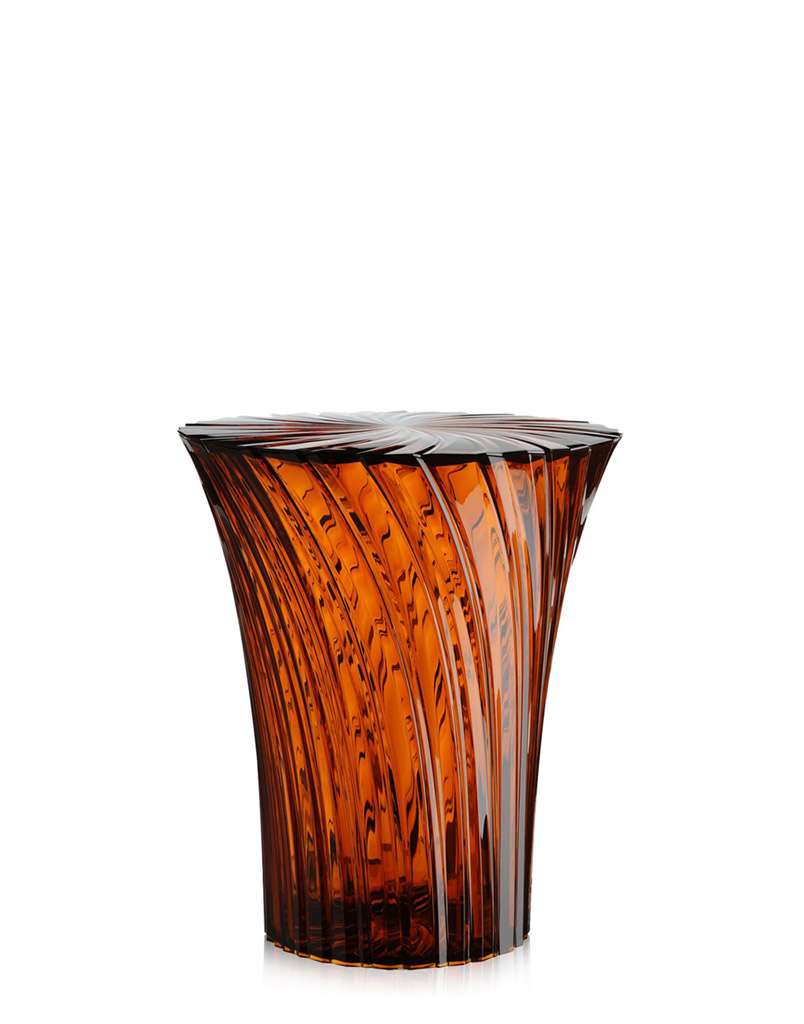 Kartell Sparkle Hocker (bernstein transparent) bernstein transparent 08818AM