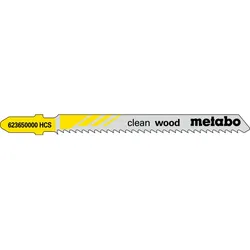 Metabo 25 Stichsägeblätter "clean wood" 74/ 2,5 mmHCSType 23650