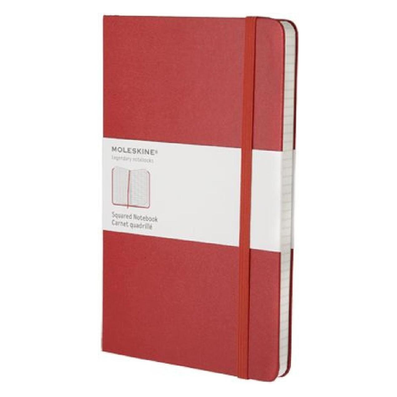 Moleskine Notizbuch kariert, hard cover (A5, Kariert, Harter Einband) (033-8)