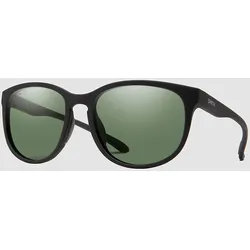 Smith Lake Shasta Matte Black Sonnenbrille cp polarized grey green Gr. Uni