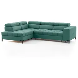 Exxpo by Gala Ecksofa mit Funktion Bocco Stoff Moss