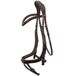 Trense SP Equitus Alpha Anatomic Line espresso/silver VB