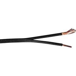 Bedea 10480911 Lautsprecherkabel 2 x 2.5 mm² Schwarz Meterware
