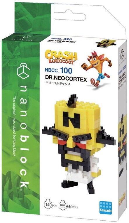 Crash Bandicoot Dr Neo Cortex - Mini series NANOBLOCK