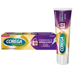 Corega Ultra Haftcreme Starker Halt+krümelschutz 40 g
