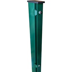 Fa-Bausysteme Zaunpfosten Moosgrün Abdeckschiene Höhe: 1030 mm