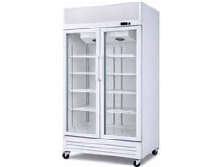 Armoire à boissons réfrigérée - PESAGE MB - 736L - 2 portes vitrées - Canopy lumineux - R290
