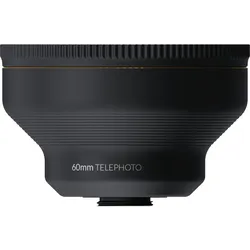 ShiftCam Smartphone-Objektiv LensUltra 60mm Telephoto, Weiteres Smartphone Zubehör, Schwarz