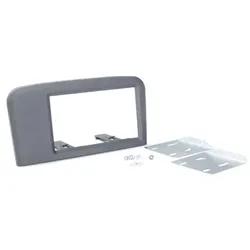  Radioblende VOLVO S80 1998-08 2DIN anthrazit 