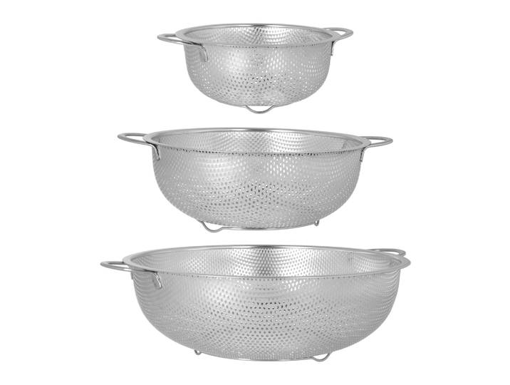 Krumble Vergiet - Set van 3 - RVS - Zilver