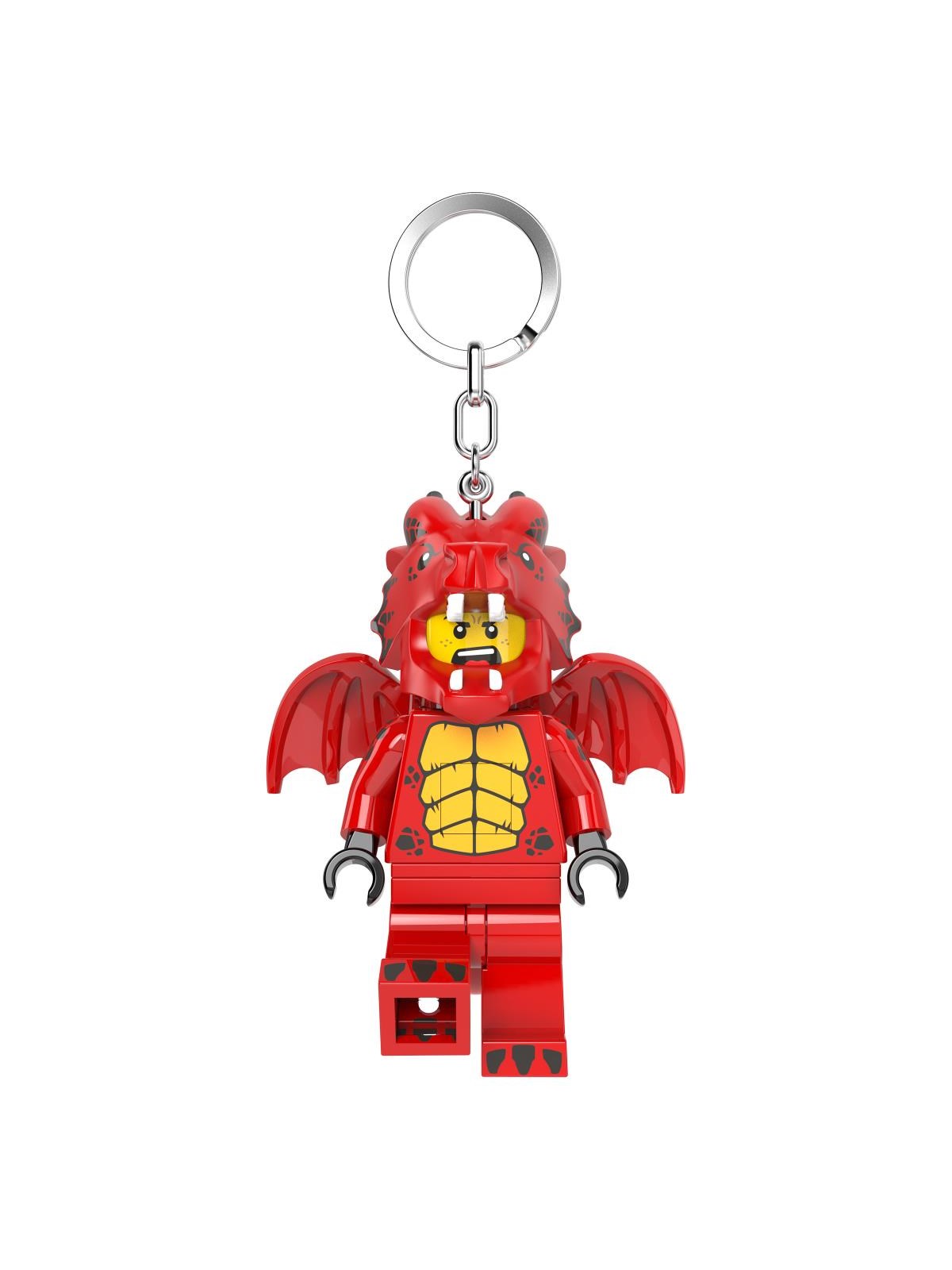 Euromic LEGO Minifigures Dragon Guy LED-Licht Schlüsselanhänger 4006036-KE196H