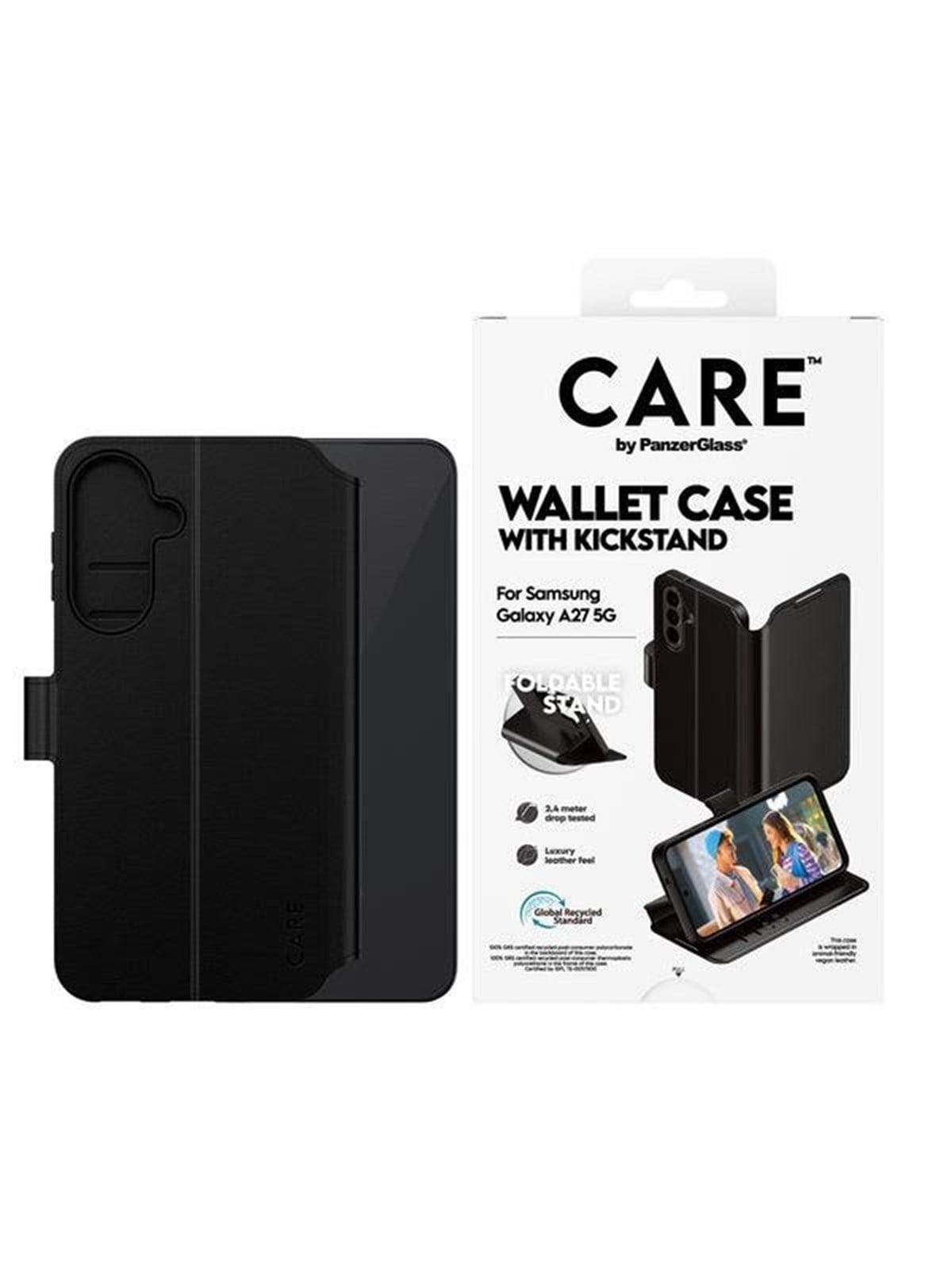 CARE by PanzerGlass Wallet Case w. Kickstand Samsung Galaxy A27