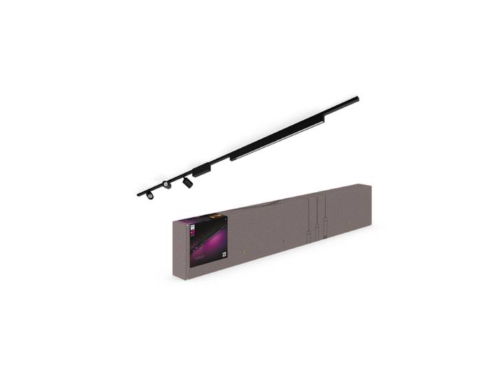 Philips Hue Perifo Ceiling Set - 3 Cylinder Spots + Lightbar - Black