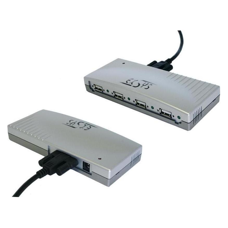 Exsys USB 2.0 Hub (USB-B, 4 Ports) (EX-1163V)
