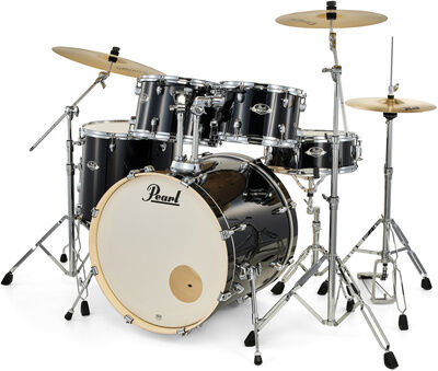 Pearl "Export 22" Rock Jet Black" Jet Black